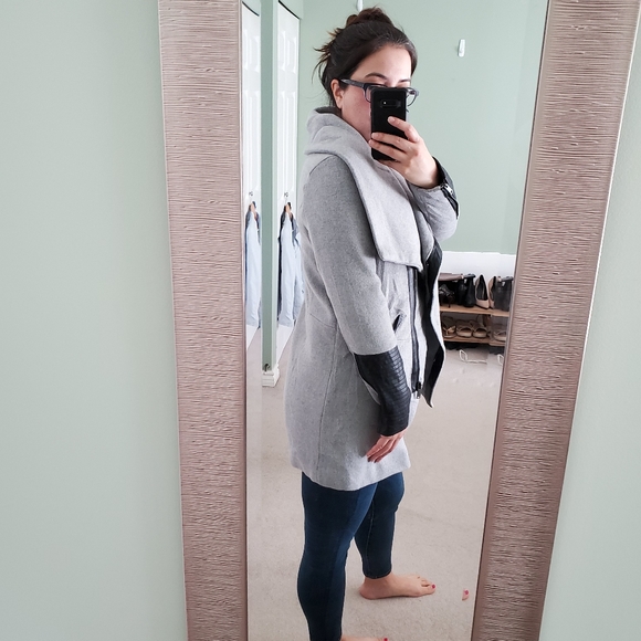 Grey and black fall jacket size large - Picture 7 of 14